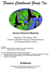 Finniss Catchment Group AGM